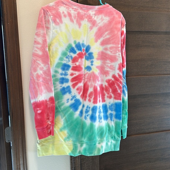 Medium Lands End Tie Dye Sweatshirt - Picture 3 of 3